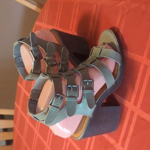 Rampage chunky heel shoes